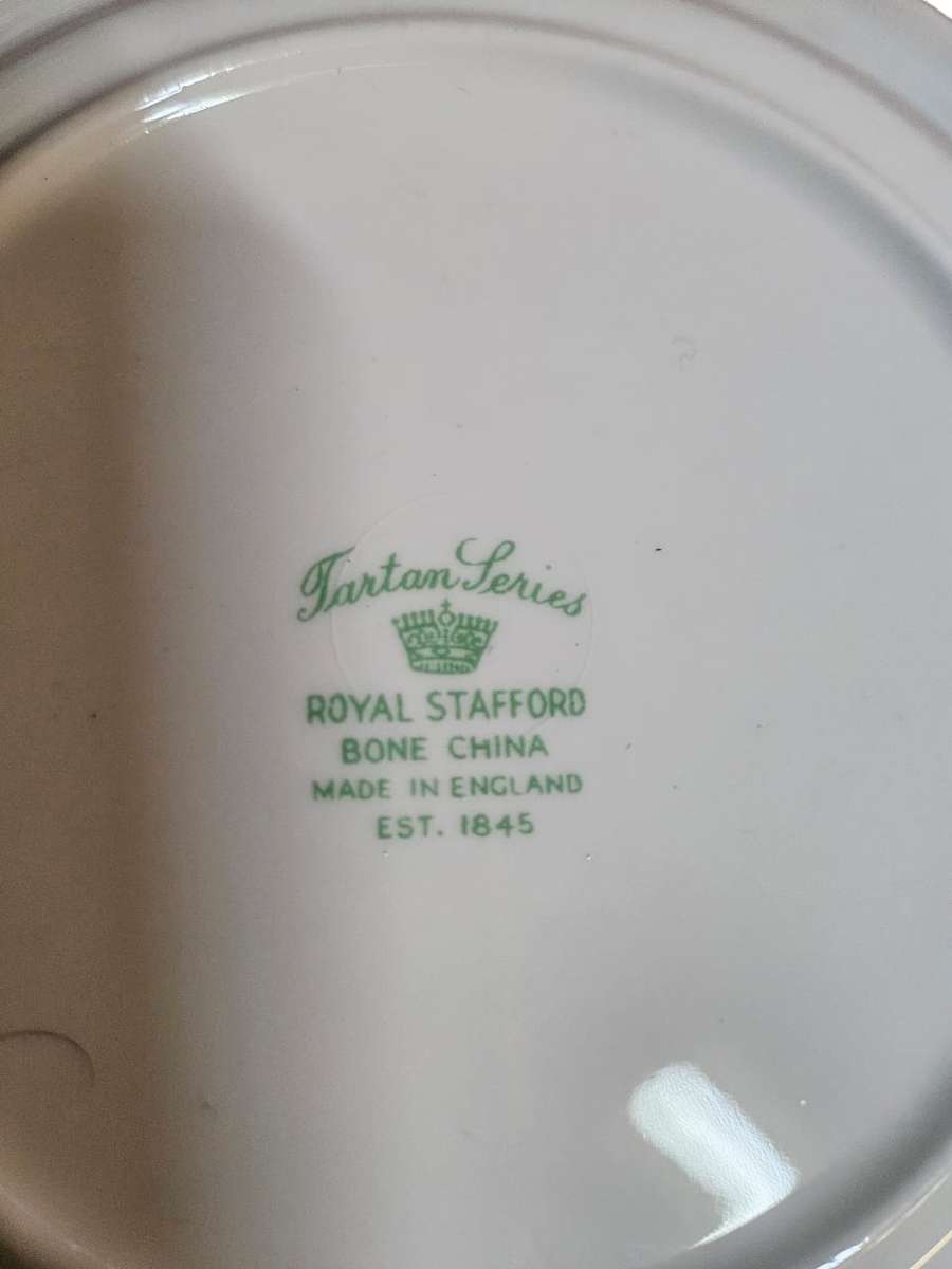 Tea Cup Royal Stafford Tartan Series