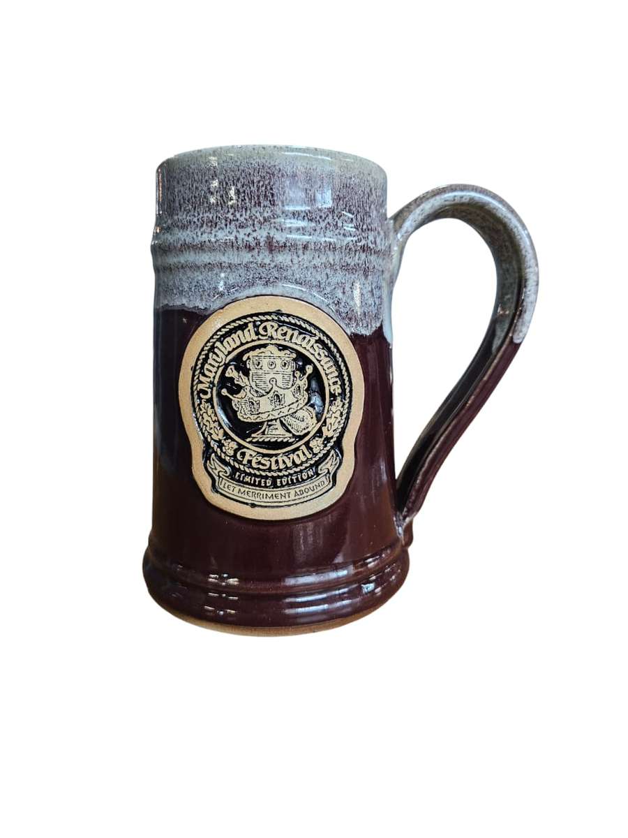 Maryland Renaissance Festival Grey beer mug