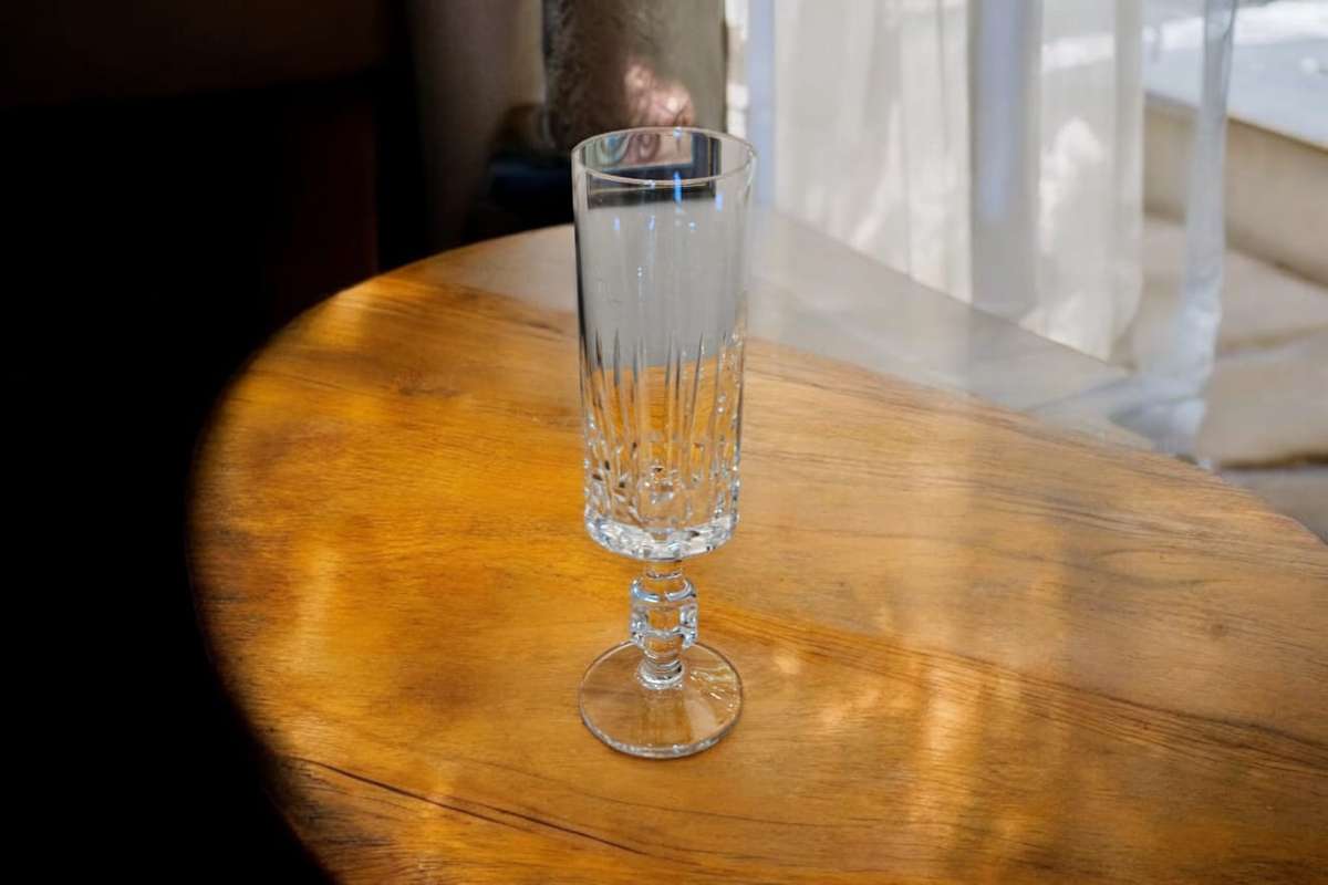 67 PC Retro Mid-Century Crystal Glass Set