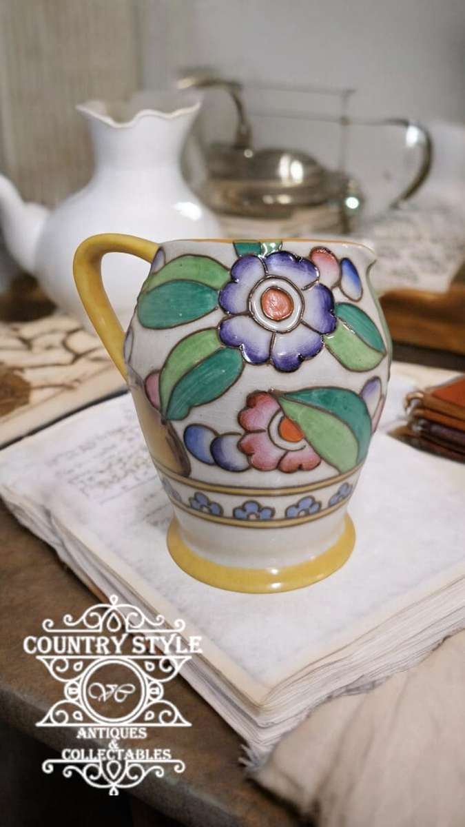 Bursley Ware Charlotte Rhead creamer