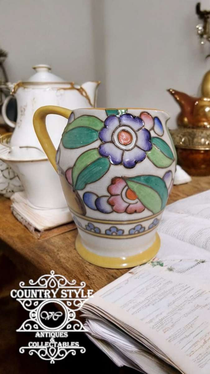 Bursley Ware Charlotte Rhead creamer