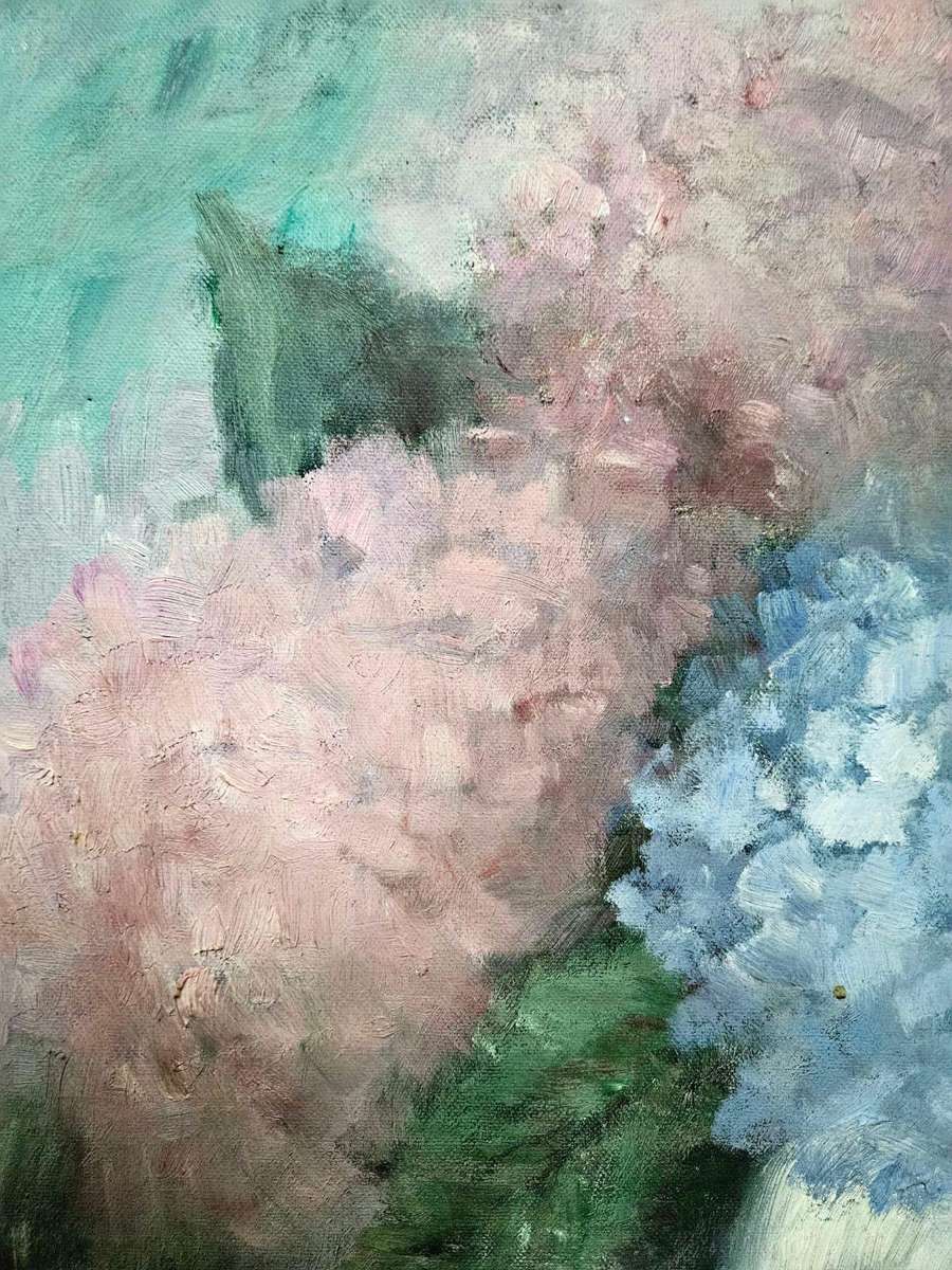 Framed Oil Painting Floral Still Life