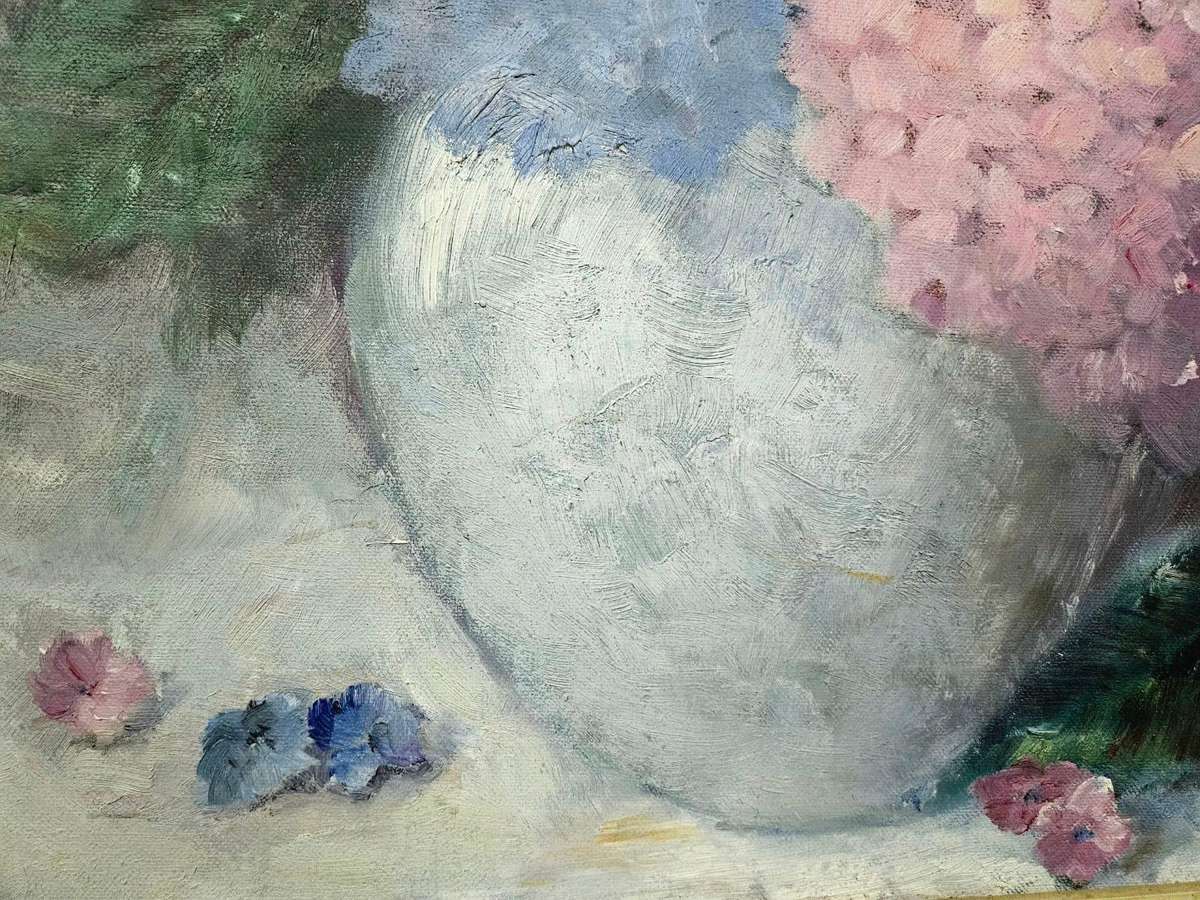 Framed Oil Painting Floral Still Life