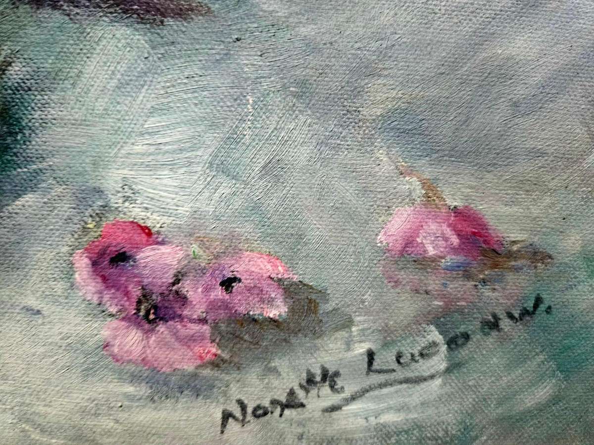 Framed Oil Painting Floral Still Life