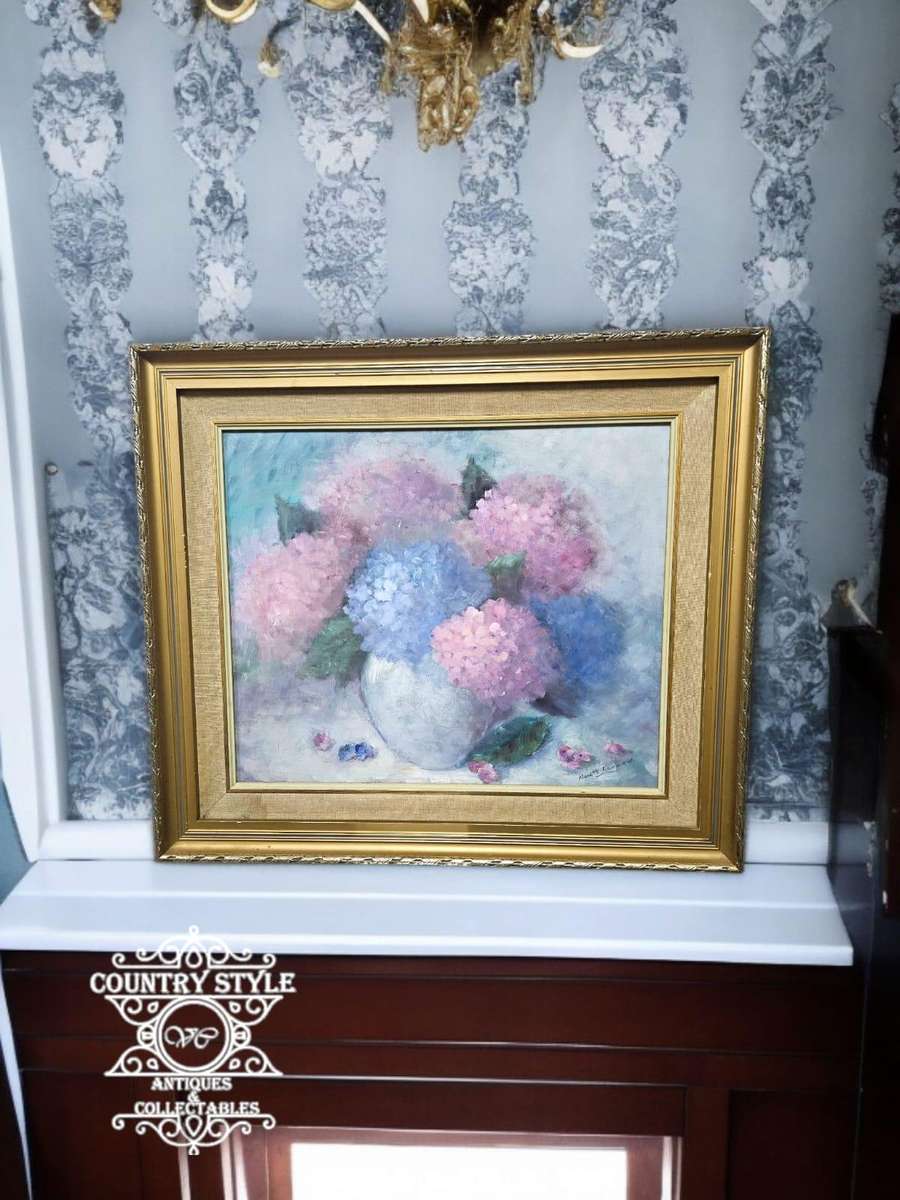 Framed Oil Painting Floral Still Life