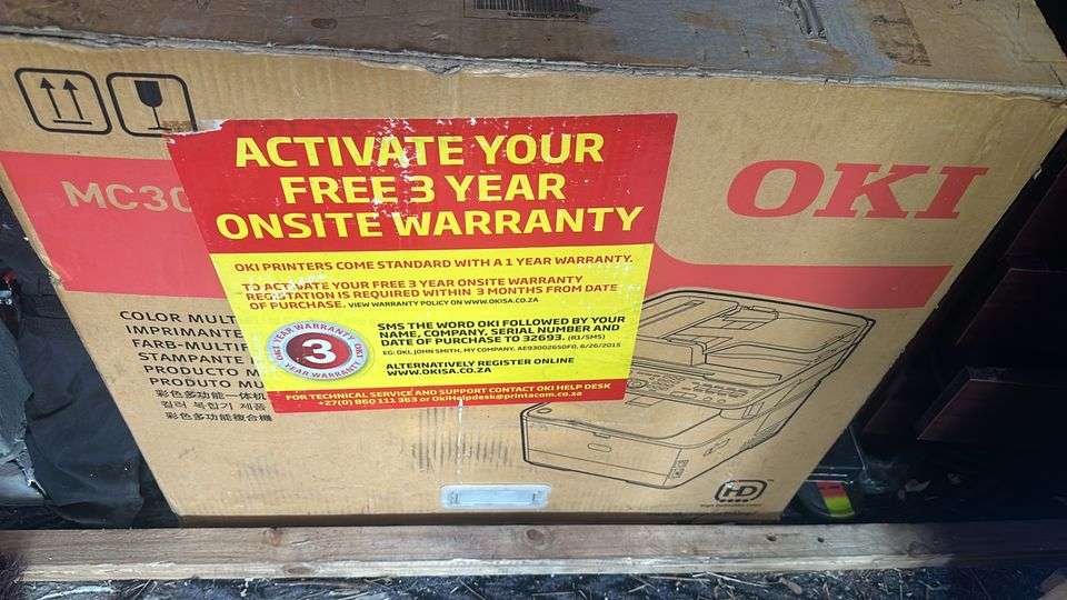 Oki MC300 series Workgroup Color MFP Print, Copy, Scan, Fax Duplex Network,Print on A3