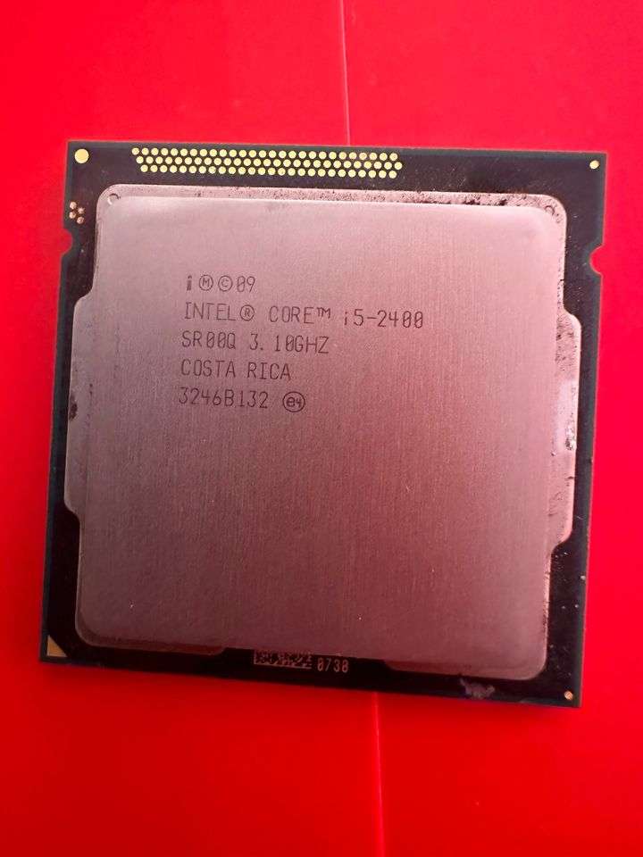 Intel Core i5-2400 Quad-Core Processor 3.1 GHz 6 MB Cache LGA 1155