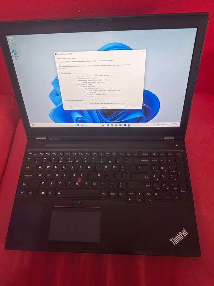 LENOVO THINKPAD P50 - i7 6820HQ 6th Gen- 16GB DDR4 - 256GB M.2 SSD -Dedicated Graphics Card