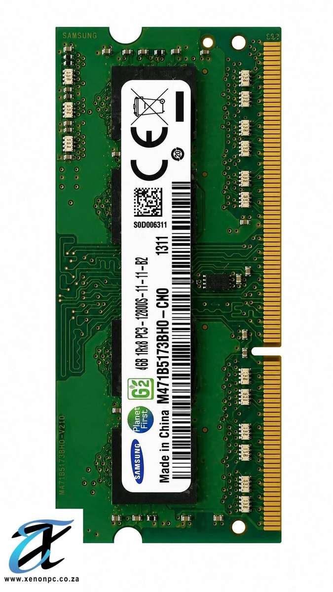 Samsung 4GB DDR3 1600MHz Laptop RAM SO-DIMM PC3-12800S Memory Module