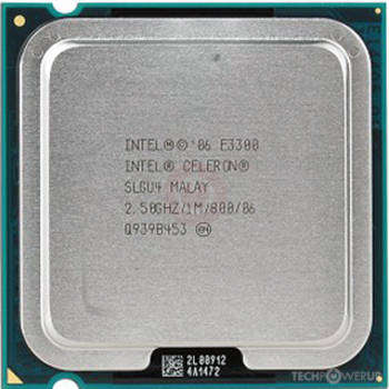Intel Celeron E3300 Dual-Core Desktop Processor 2.50GHz LGA775 CPU