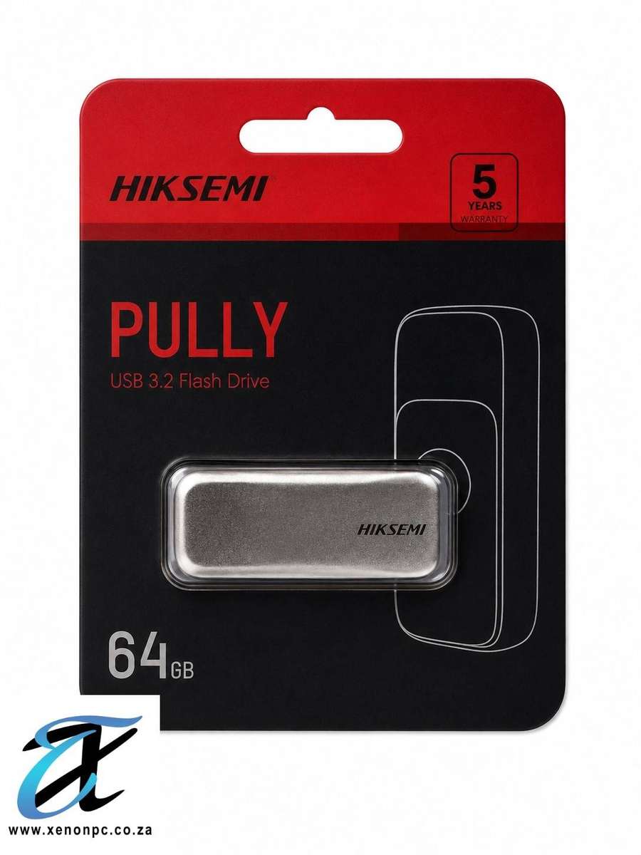 HIKSEMI PULLY 64GB USB 3.2 Flash Drive  Up to 120MB/s