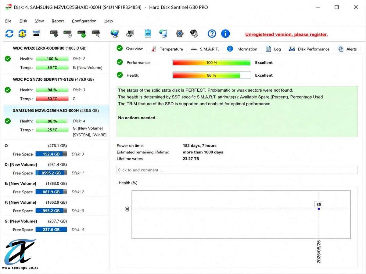 Samsung PM991 256GB M.2 NVMe SSD | PCIe 3.0 x4 | 2280