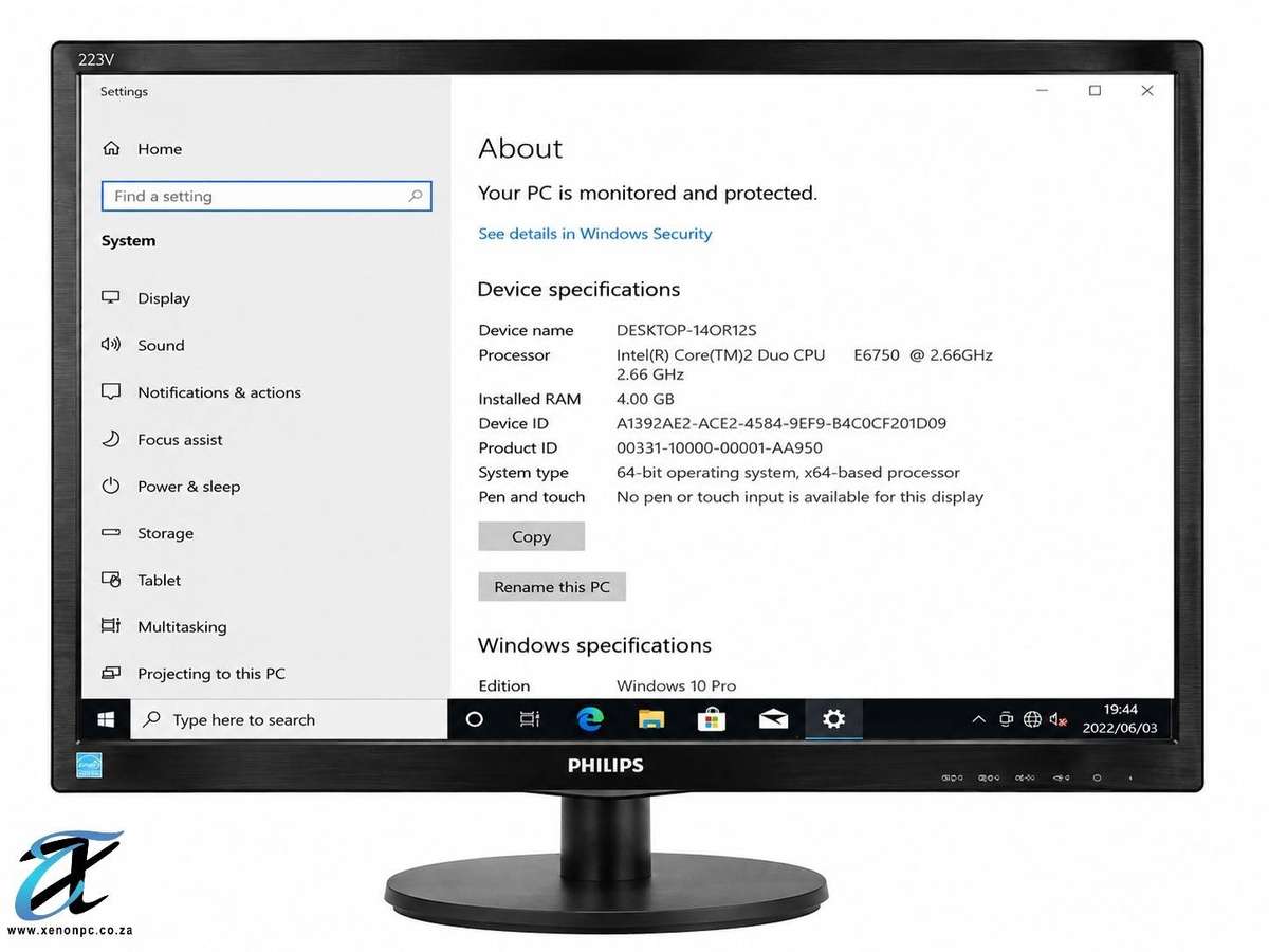 Dell Precision T3400 Workstation Core 2 Duo E6750 4GB RAM 500GB HDD Quadro FX 1800