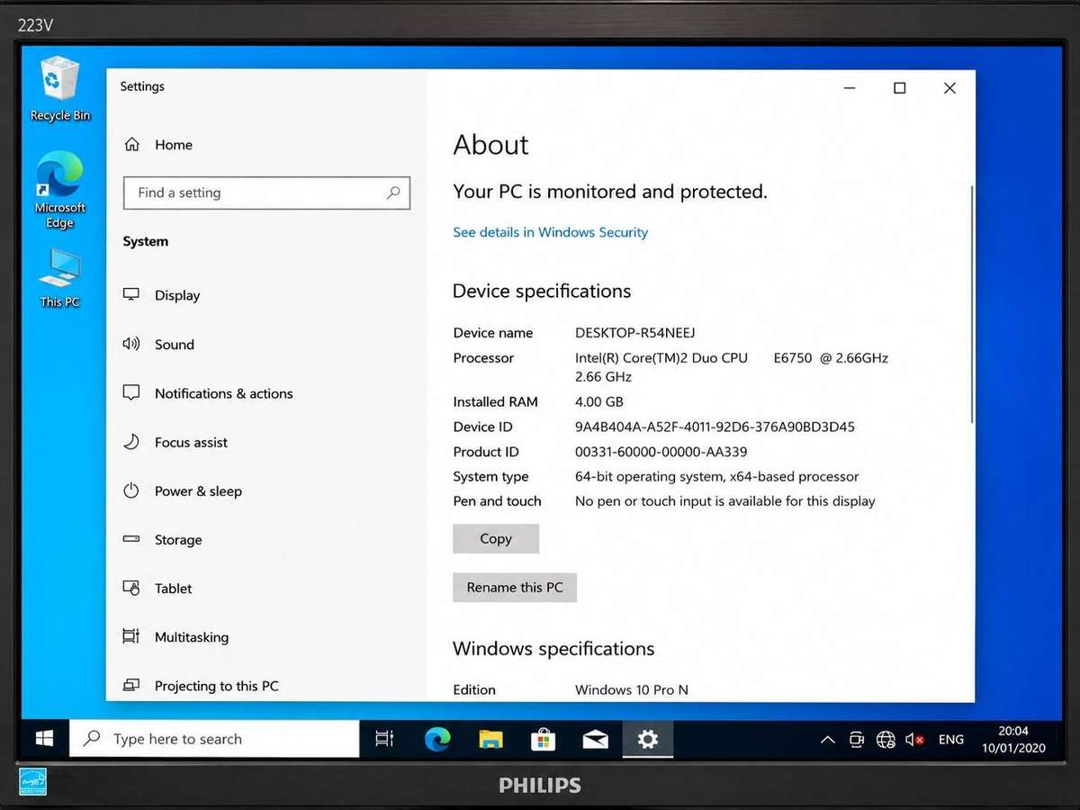 Dell Precision T3400 Workstation Core 2 Duo E6750 2.66GHz 4GB RAM 1TB HDD Quadro FX 1700 Windows 10
