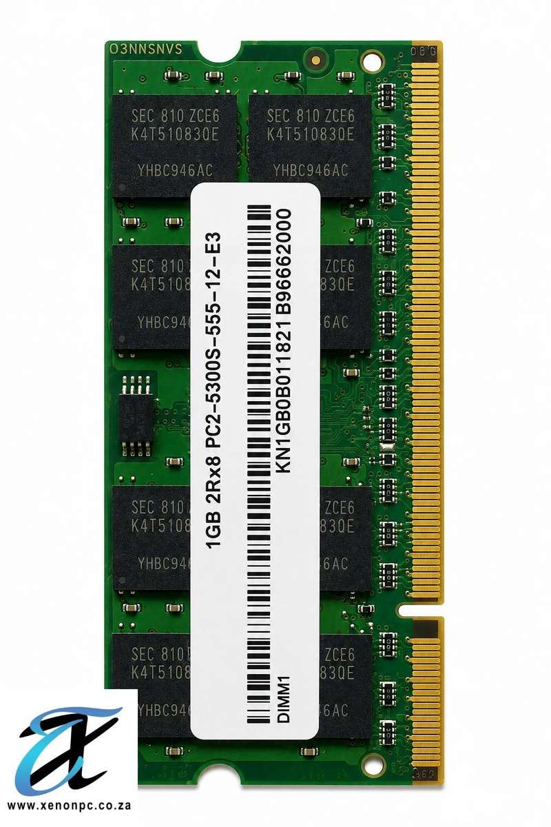 Samsung 1GB DDR2 667MHz PC2-5300S 200-Pin SO-DIMM Laptop R