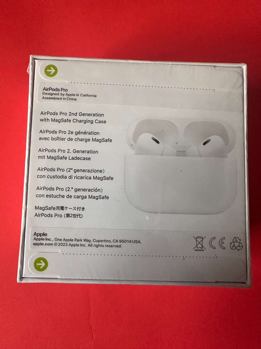 Apple AirPods Pro 2 Wireless Earbuds, Bluetooth Headphones, Active Noise Cancellation