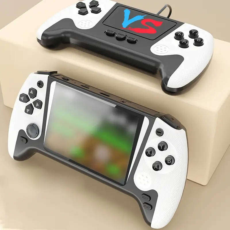 Retro Handheld Gaming Console, 3.5-inch Large Screen, ABS Material, Rechargeable