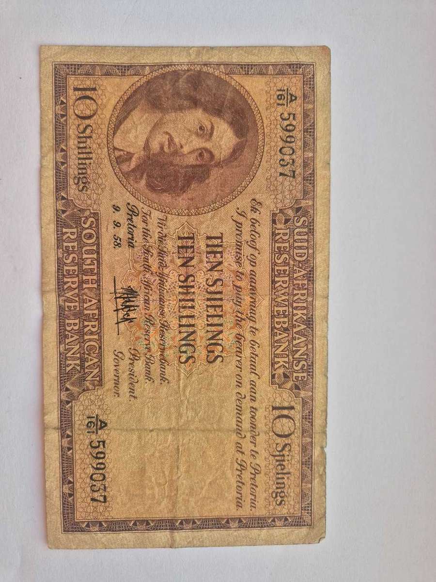 MH de Kock 10 Shillings