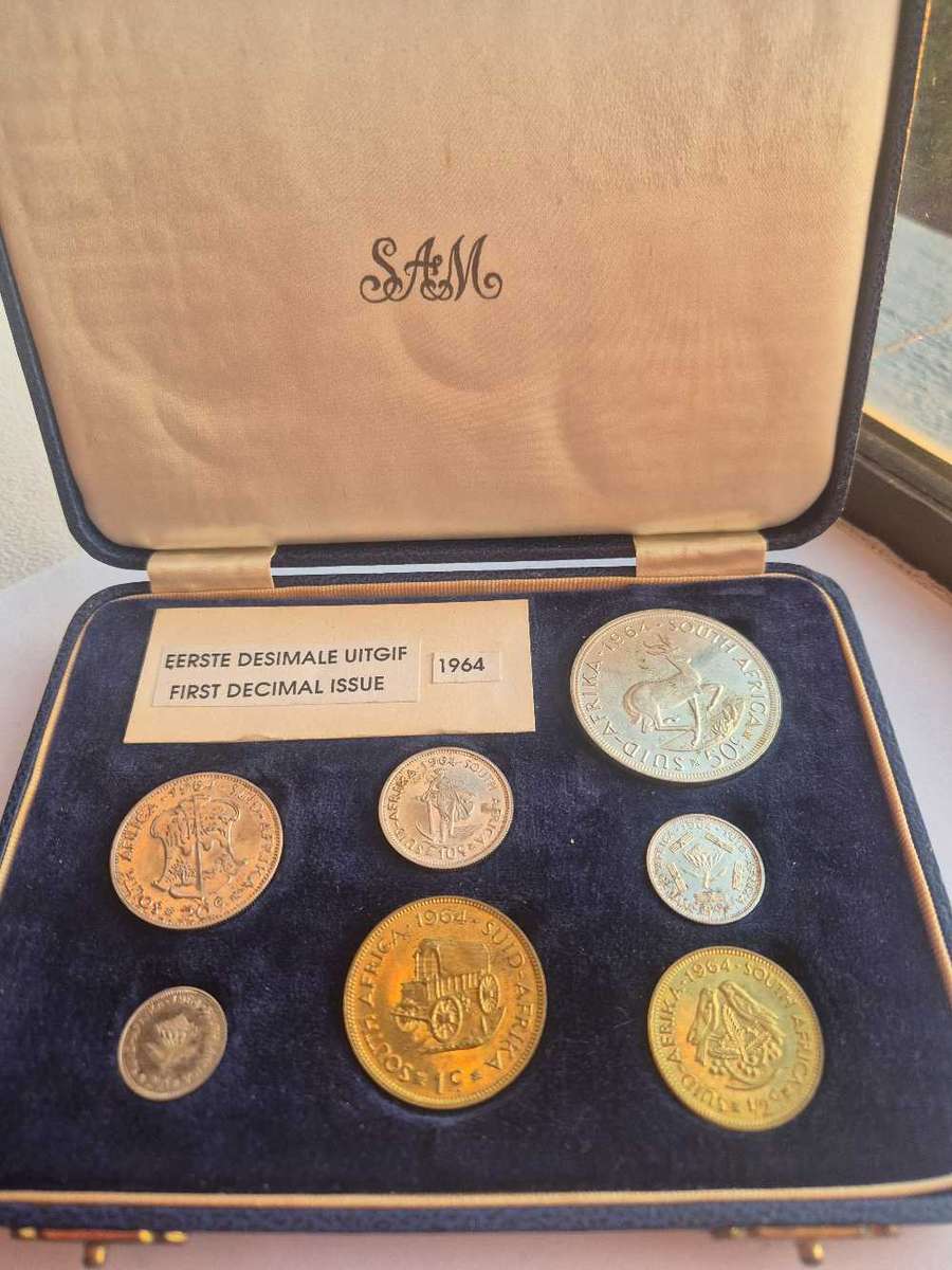 1964 proof set coins