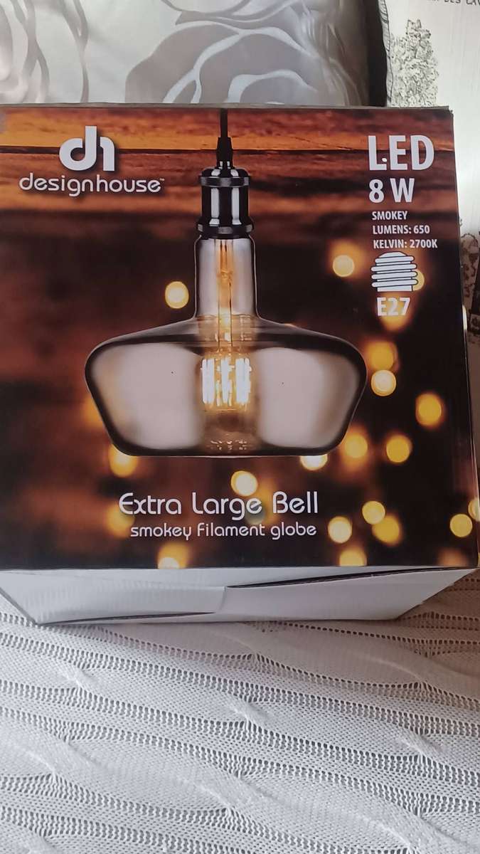 BIG LED LIGHTING DESIGN HOUSE BELL SHAPED