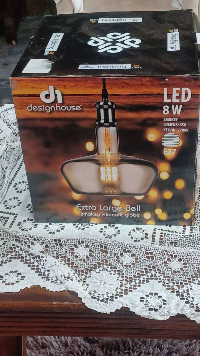 BIG LED LIGHTING DESIGN HOUSE BELL SHAPED