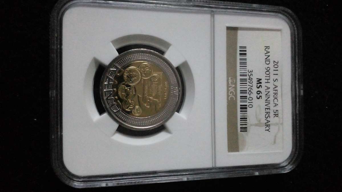 90TH ANNIVERSARY S.AFRICA R5 2011