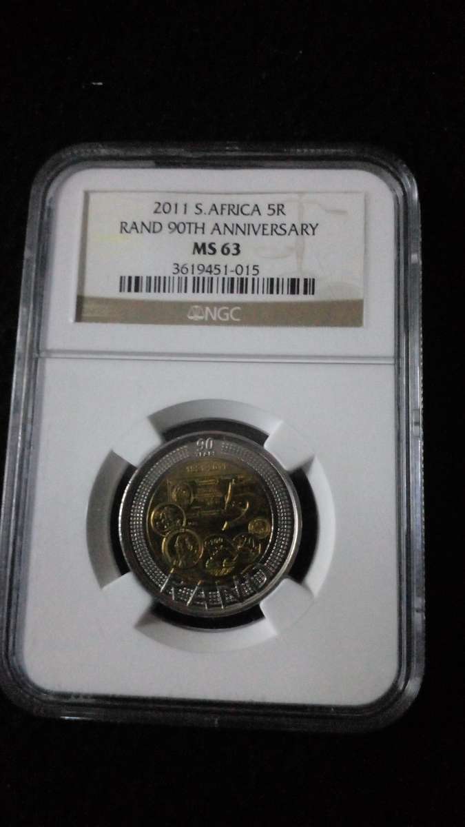 90TH ANNIVERSARY S.AFRICA R5 2011
