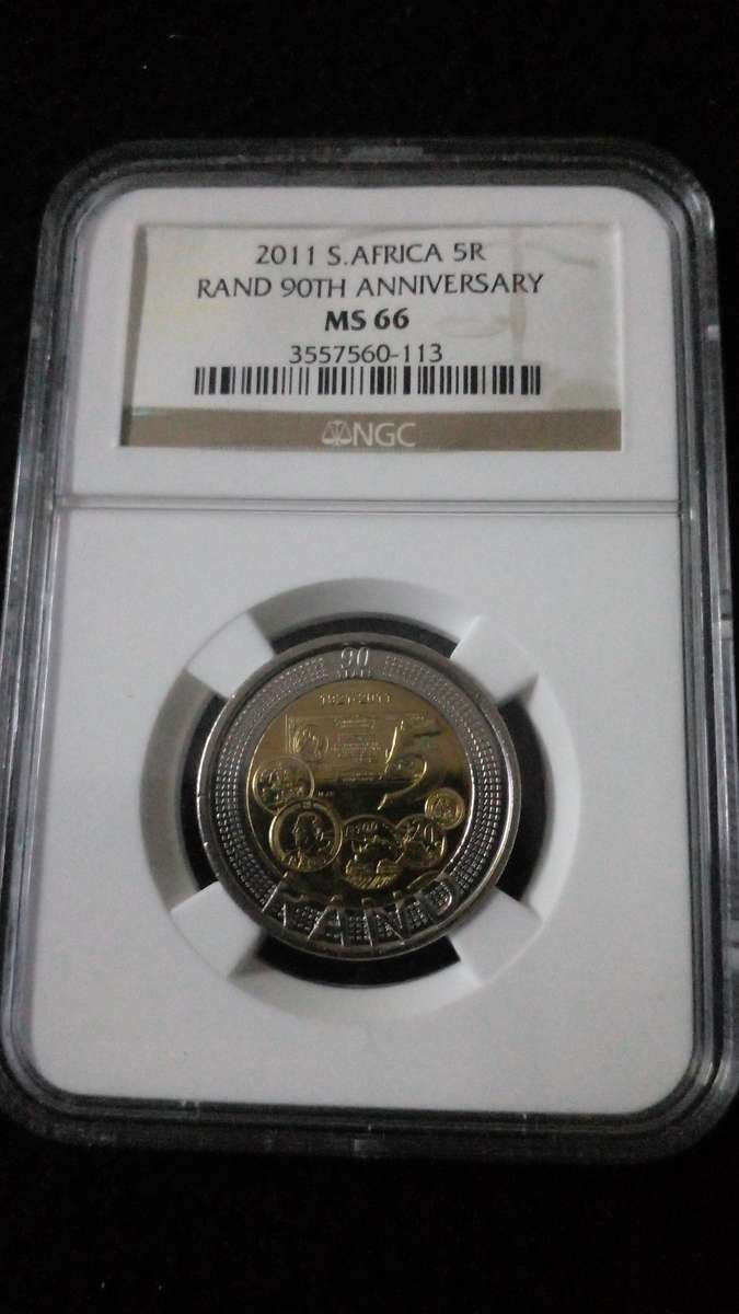 90TH ANNIVERSARY S.AFRICA R5 2011