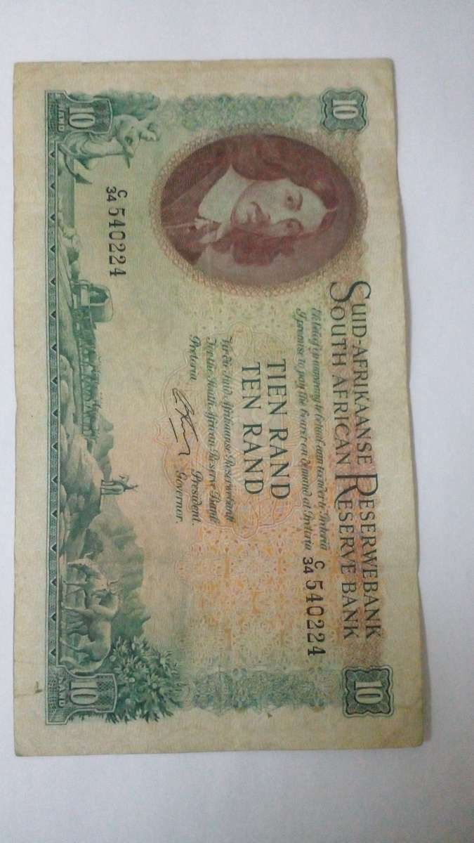 Old South Africa notes 20,10,2,1