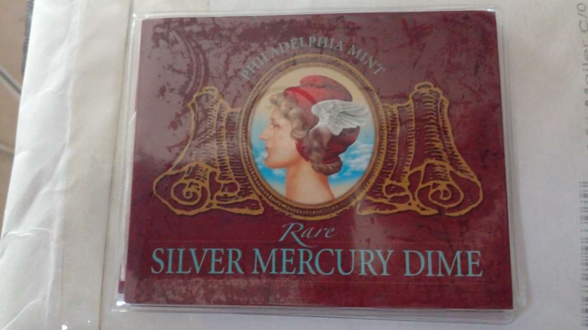 Rare Silver Mercury Dime 1945