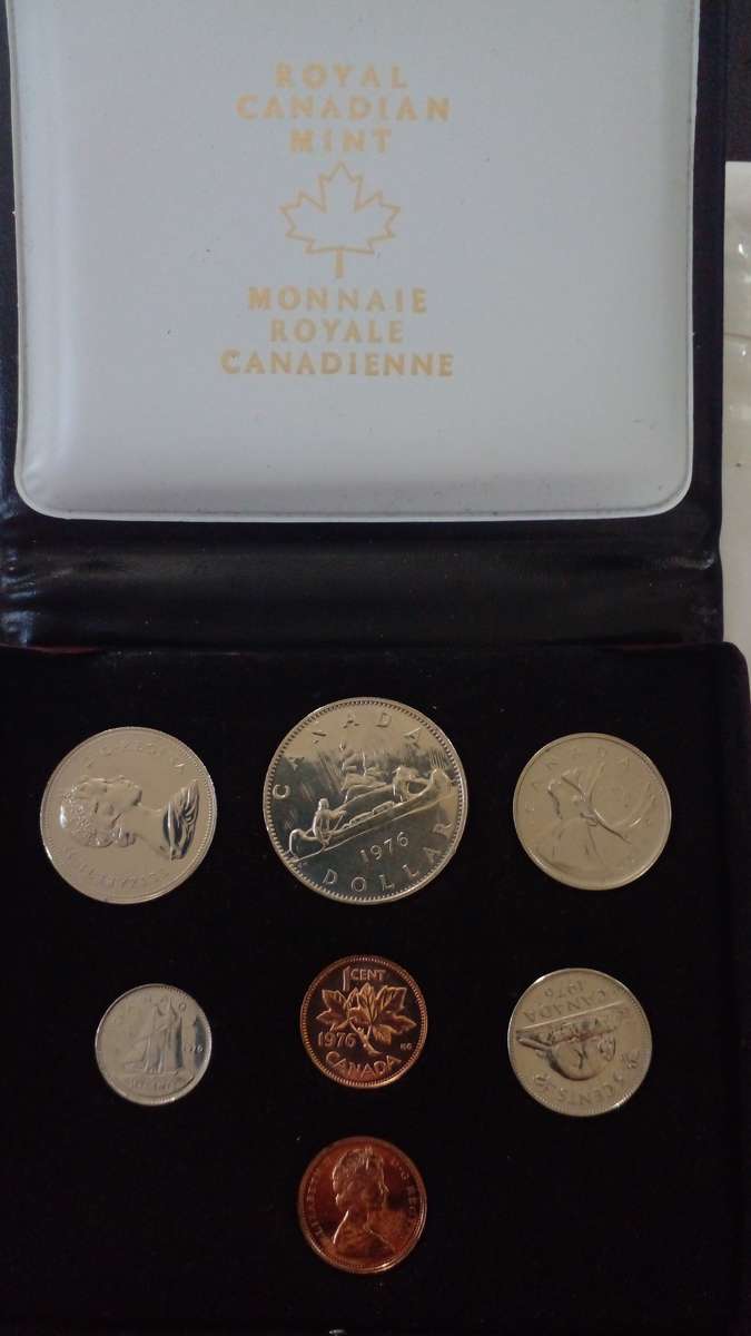 Royal Canadian Mint proof set 1976