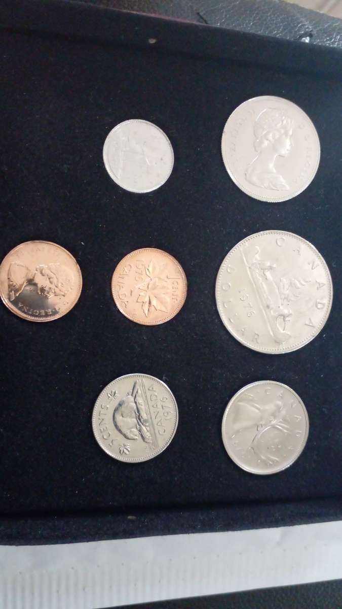 Royal Canadian Mint proof set 1976
