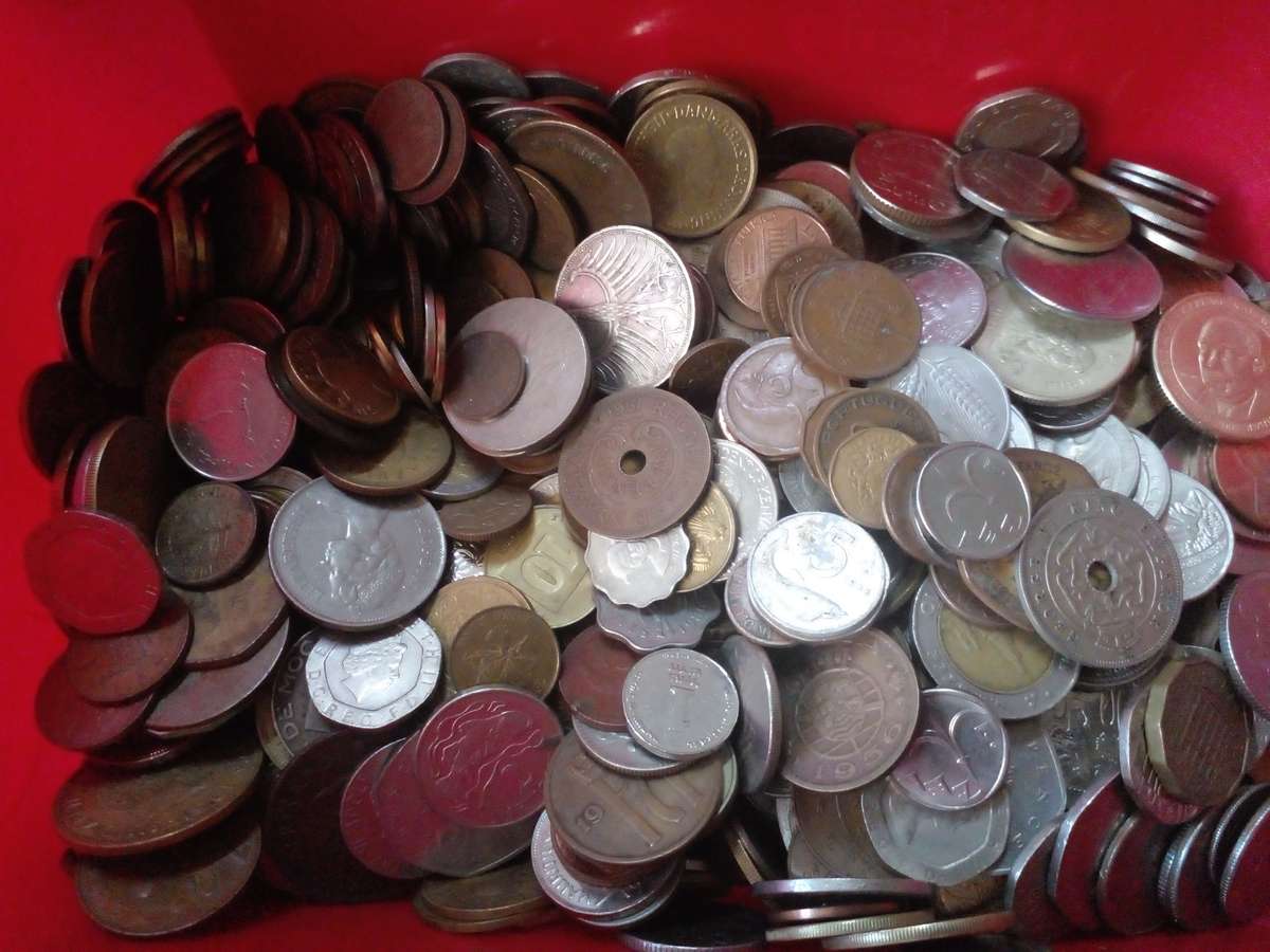 Mixed coins (2,6kg)