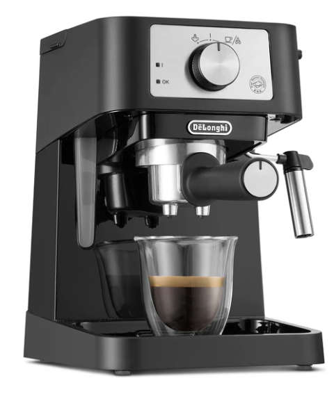 Delonghi Stilosa Espresso/Cappuccino Machine - EC260.BK