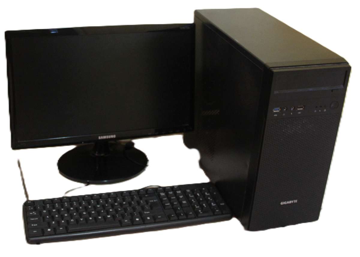 Gigabyte i5 PC with Monitor