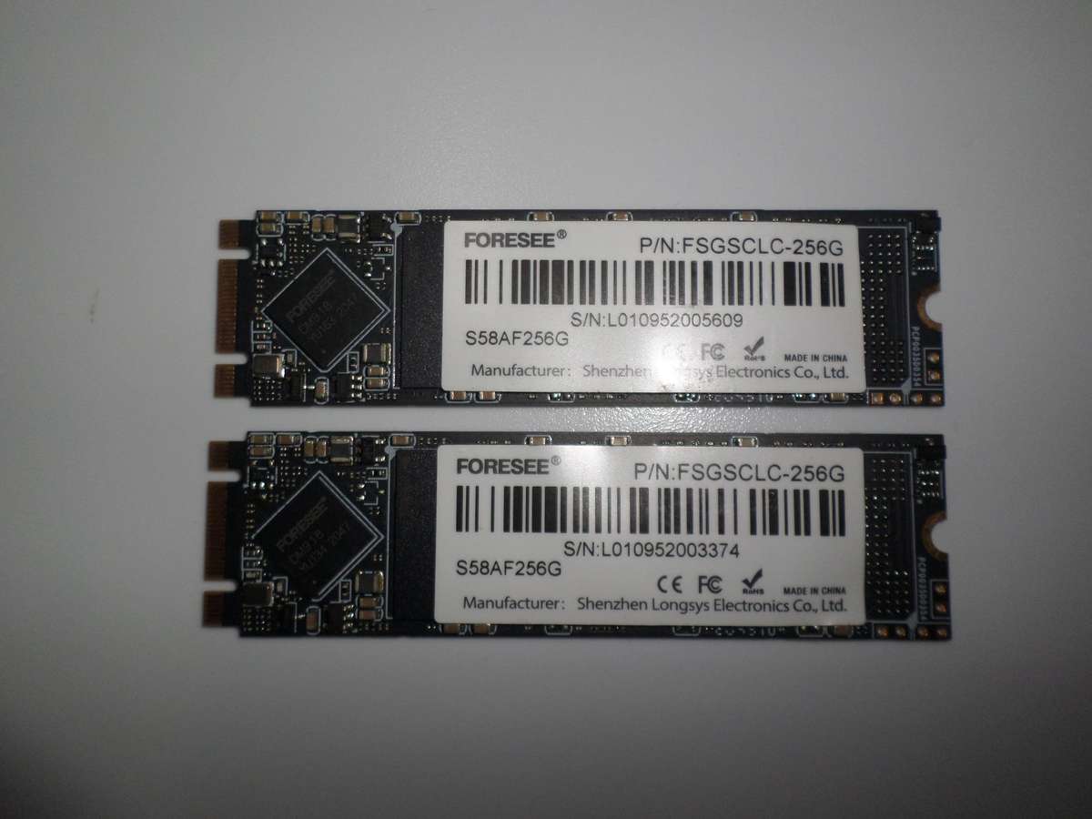 256GB M.2 SATA SSD