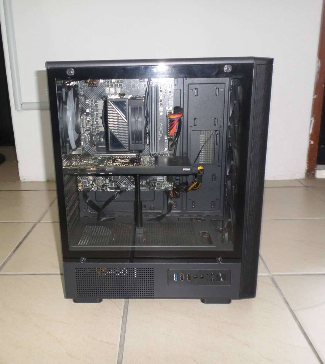 Gaming PC (i5-12400F) (16GB RAM) (Nvidia P4000)