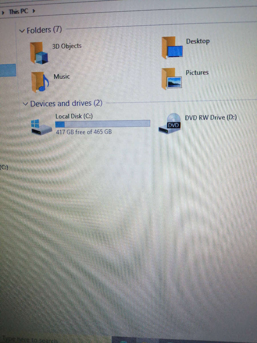 HP 250 G6 with core i3 7th gen l, 4GB RAM and 500GB harddrive