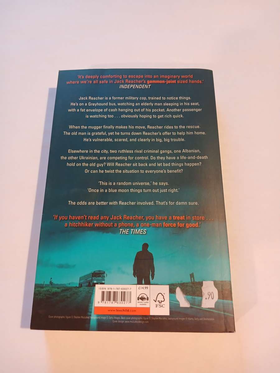 Blue Moon, The new Jack Reacher by Lee Child
