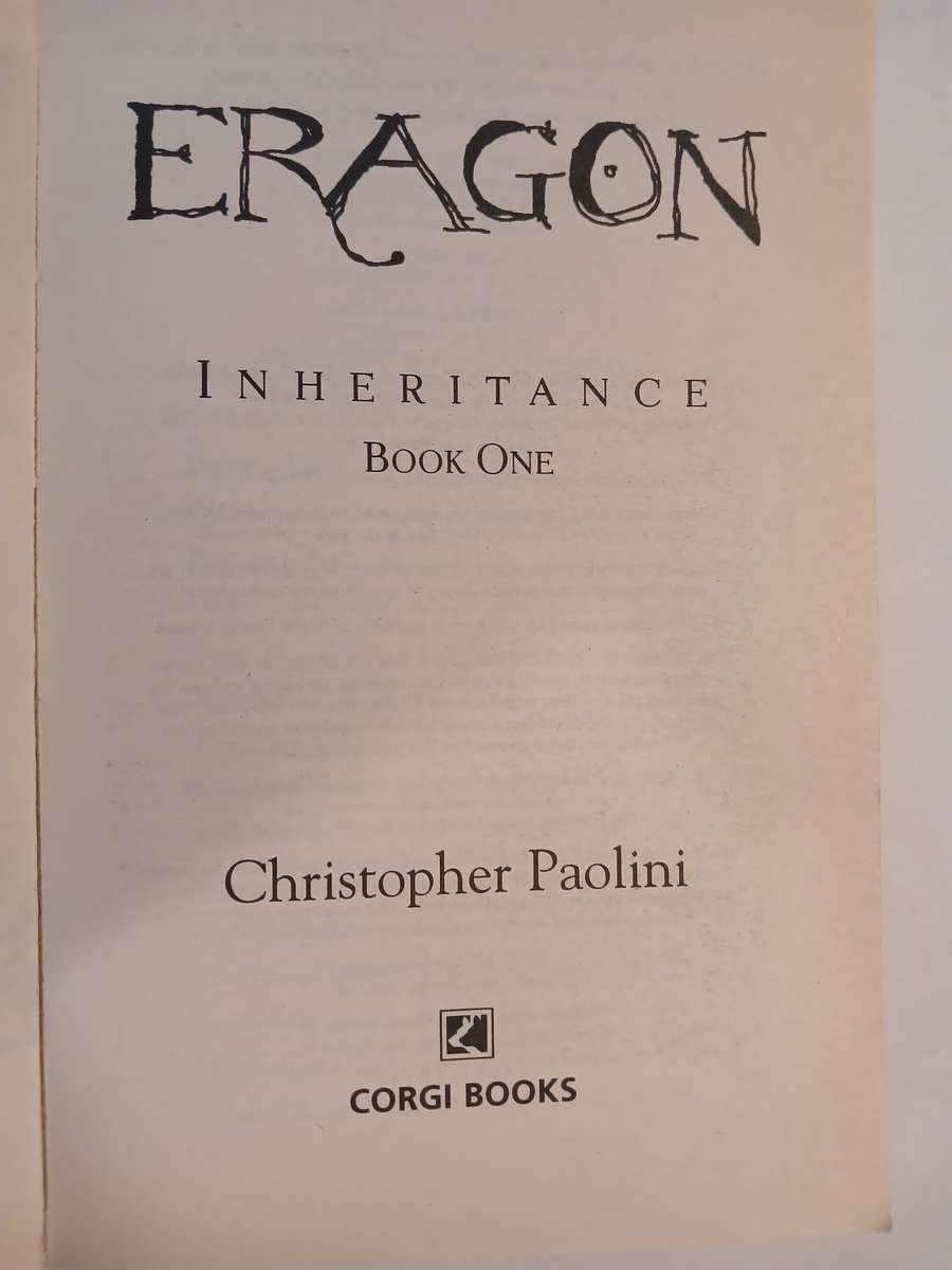 Eragon by Christopher Paolini