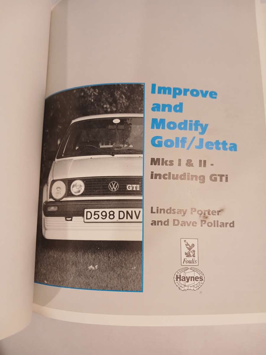 Improve & Modify VW Golf & Jetta including GTi, Haynes