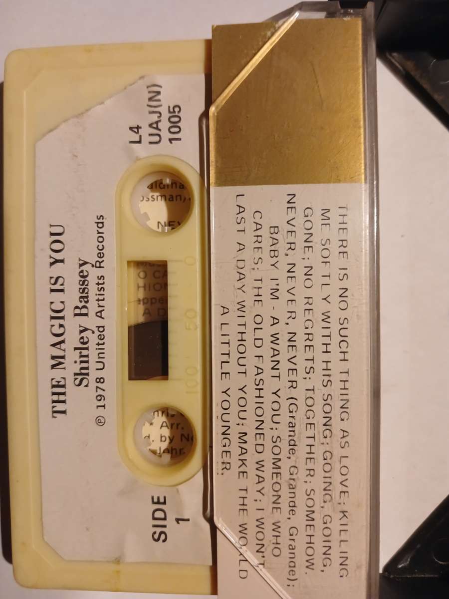 Shirley Bassey, Never, Never, Never Cassette