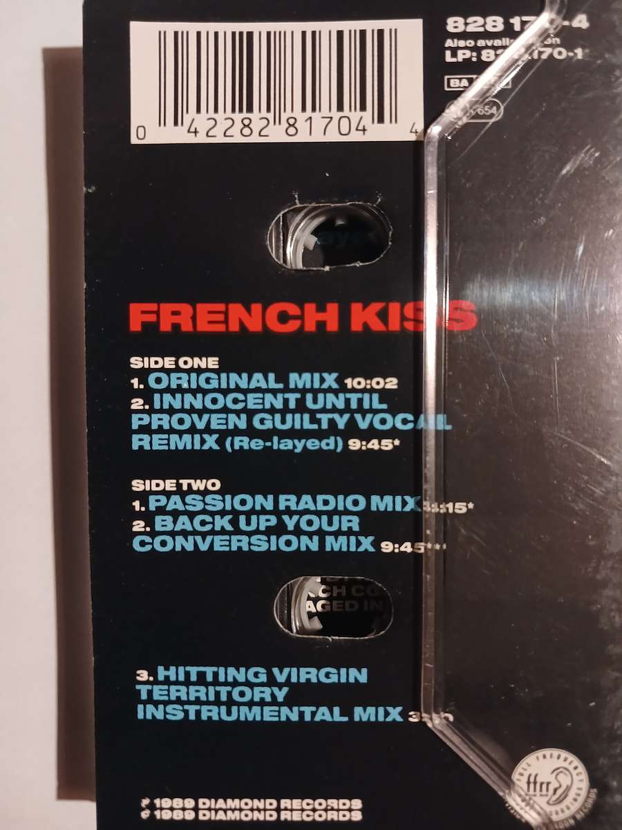 Lil Louis, French Kisses, The Complete Remix Collection Cassette, UK