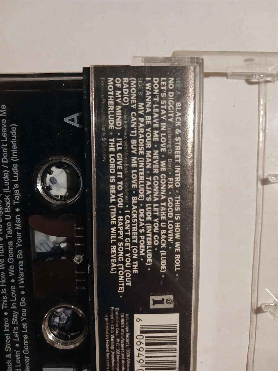 Blackstreet, Another Level Cassette, US