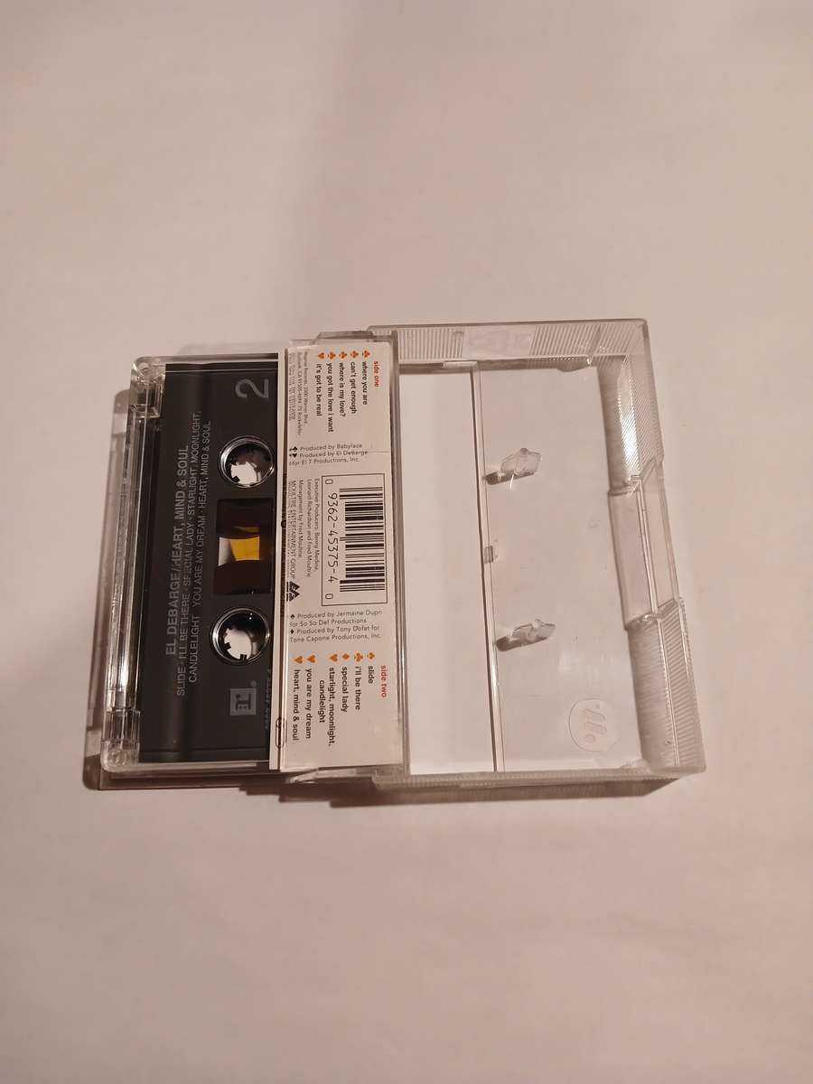 El DeBarge, Heart, Mind & Soul Cassette, Germany
