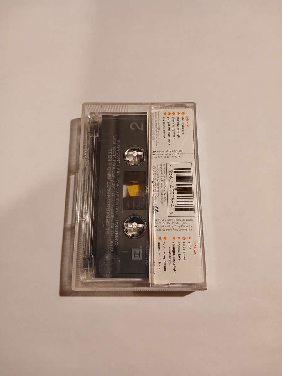 El DeBarge, Heart, Mind & Soul Cassette, Germany