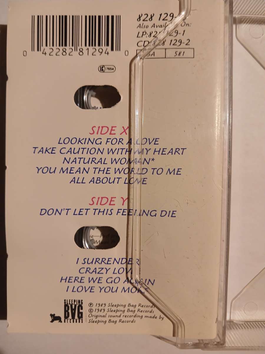 Joyce Sims, All About Love Cassette, UK