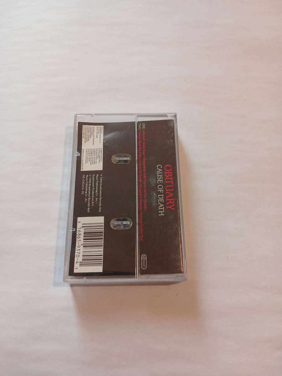 Obituary, Cause of Death Cassette, Holland