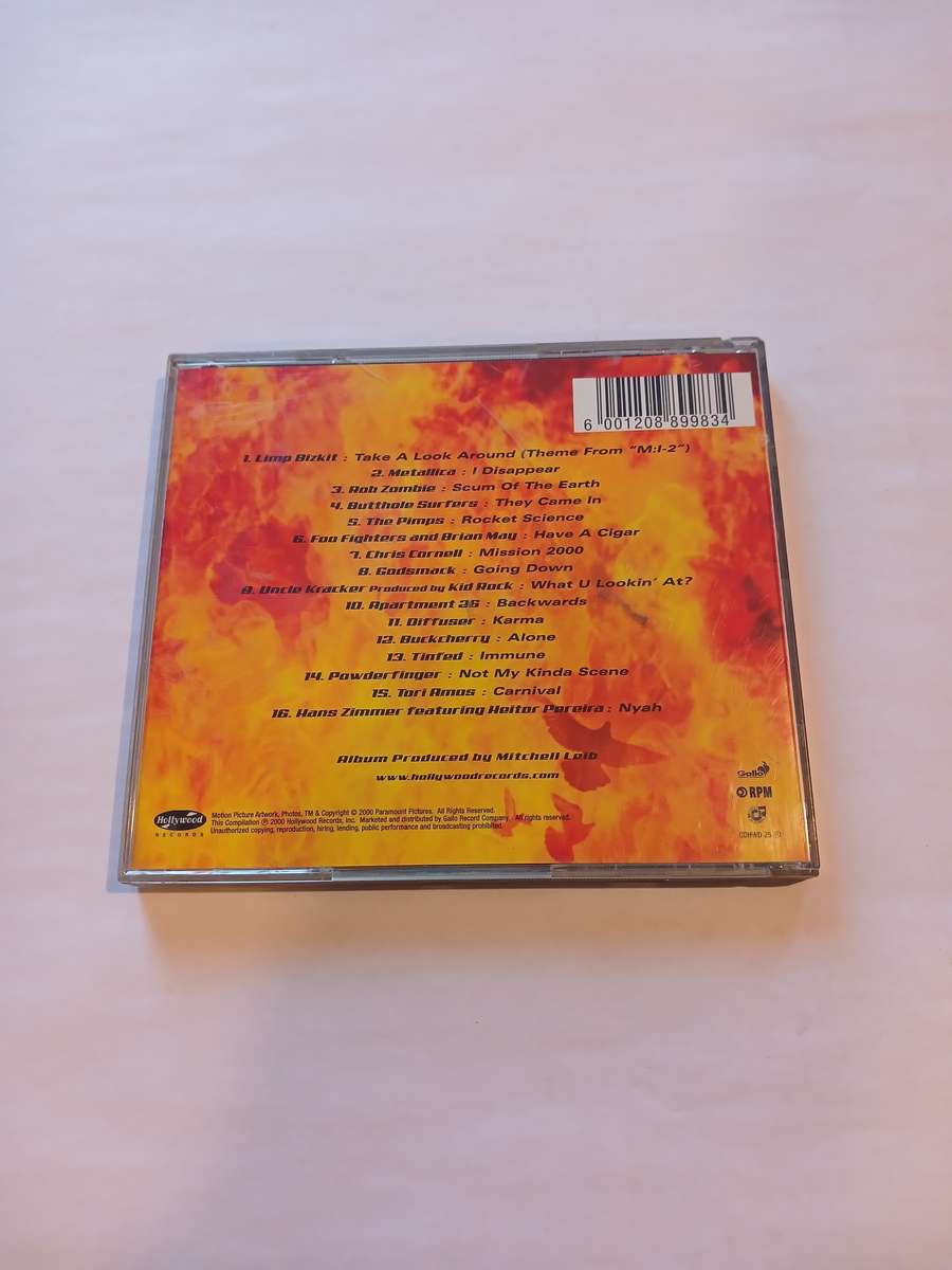 Mission: Impossible 2, Music from the Motion Picture CD