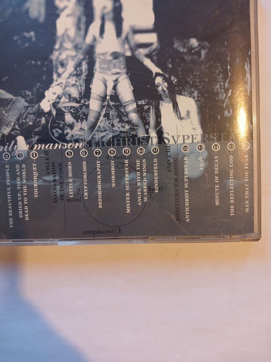 Marilyn Manson, Antichrist Superstar CD, US